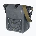 Cyklistická taška Basil Navigator Storm Hook On 12-15 l grey/black 3