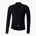 Pánska cyklistická mikina Shimano Vertex Thermal LS Jersey čierna PCWJSPWUE13ML18 5