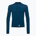 Pánska cyklistická mikina Shimano Vertex Thermal LS Jersey modrá PCWJSPWUE13MD275