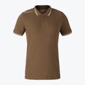 Shimano Tribal Tacnical hnedé polo tričko SHTTW17M