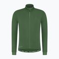 Pánske cyklistické tričko s dlhým rukávom Rogelli Essential army green 4