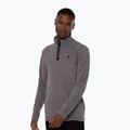 Pánska fleecová mikina Protest Perfectym 1/4 Zip Active dark grey melee