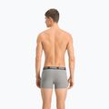 Pánske boxerky PUMA Basic 2 páry dark grey melange/black 4