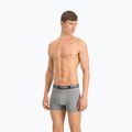 Pánske boxerky PUMA Basic 2 páry dark grey melange/black 5