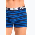 Pánske boxerky PUMA Heritage Stripe 2ks blue 5