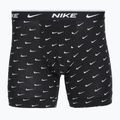Pánske boxerky Nike Everyday Cotton Stretch 3 pairs swoosh print/grey/university blue 4