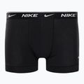 Pánske boxerky Nike Everyday Cotton Stretch Trunk 2Pk IEV black