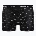 Pánske boxerky Nike Everyday Cotton Stretch Trunk 3Pk UB1 swoosh print/grey/uni blue 8