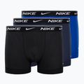 Pánske boxerky Nike Everyday Cotton Stretch Trunk 3Pk UB1 obsidian / game royal / black