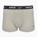 Pánske boxerky Nike Everyday Cotton Stretch Trunk 3 páry white/grey heather/black 3