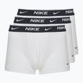 Pánske boxerky Nike Everyday Cotton Stretch Trunk 3 páry white