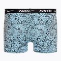 Pánske boxerky Nike Everyday Cotton Stretch Trunk 3 páry aquarius blue lg print/grey/uni red 3