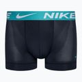 Pánske boxerky Nike Dri-Fit Essential Micro Trunk 3 páry modrá/navy/green 2