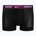 Pánske boxerky Nike Everyday Cotton Stretch Trunk 3 páry tyrkysová/fialová/modrá 2