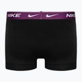 Pánske boxerky Nike Everyday Cotton Stretch Trunk 3 páry tyrkysová/fialová/modrá 5