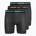Pánske boxerky Nike Ultra Stretch Micro Brief 3 páry čierne