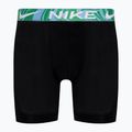 Pánske boxerky Nike Dri-Fit Essential Micro 3 páry black/aquarius bleu/laser fuchsia/grey 2