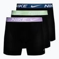 Pánske boxerky Nike Dri-Fit Essential Micro Boxer Brief 3 páry blue.green/violet