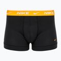 Pánske boxerky Nike Everyday Cotton Stretch Trunk 3 páry black/gold/hyper crimson 2