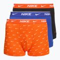 Pánske boxerky Nike Everyday Cotton Stretch Trunk 3 páry multicolor