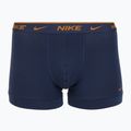 Pánske boxerky Nike Everyday Cotton Stretch Trunk 3 pary light crimson/midnight navy/black 3