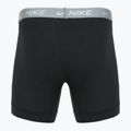 Pánske boxerky Nike Everyday Cotton Stretch 3 pary bi bi/iron grey/clear grey high shine textured wb 3