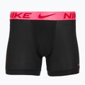 Pánske boxerky Nike Dri-Fit Essential Micro Boxer Brief 3 pary black hyper pink/uni red/black high shine wb 2