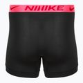 Pánske boxerky Nike Dri-Fit Essential Micro Boxer Brief 3 pary black hyper pink/uni red/black high shine wb 5