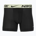 Pánske boxerky Nike Dri-Fit Essential Micro Boxer Brief 3 pary blk washed coral/olive aura/abrtract blue edge wb 3