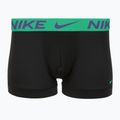 Pánske boxerky Nike Dri-Fit Essential Micro Trunk 3 pary black green shock/wild violet/black text wb 2