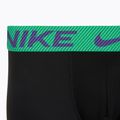 Pánske boxerky Nike Dri-Fit Essential Micro Trunk 3 pary black green shock/wild violet/black text wb 6