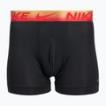 Pánske boxerky Nike Dri-Fit Essential Micro Boxer Brief 3 pary university red/black/black metallic grdient wb 3