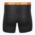 Pánske boxerky Nike Everyday Cotton Stretch 3 pary black light crimsn/desrt ochre/black waistband 5