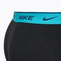 Pánske boxerky Nike Everyday Cotton Stretch Trunk 3 pary black light amry blue/dusty cactus/black waistband 3