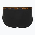 Pánske slipy Nike Everyday Cotton Stretch Brief 3 pary black light crimson/desert ochre/black wb 5