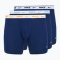 Pánske boxerky Nike Essential Cotton Stretch 3 pairs blue graphite