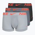 Pánske boxerky Nike Dri-Fit Essential Micro Trunk 3 pairs grey
