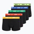 Pánske boxerky Nike Cotton Stretch Trunk 5 pairs blue velvet