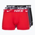 Pánske boxerky Nike Dri-Fit Essential Micro Trunk 3 pairs sport red