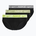 Pánske slipy Nike Dri-Fit Essential Micro 3 pack folkstone gray
