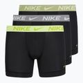 Pánske boxerky Nike Dri-Fit Essential Micro 3 pack folkstone gray