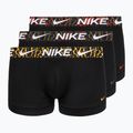 Pánske boxerky Nike Dri-Fit Essential Micro Trunk 3 pack graphite