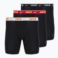 Pánske boxerky Nike Long Boxer Brief steel grey
