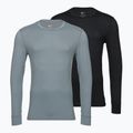 Pánske tričko longsleeve Nike Crewneck 2 pack carbon heather