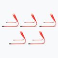 Pure2Improve Flexibilné koordinačné prekážky 15 cm červené 3587 4