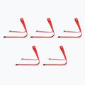 Pure2Improve Flexibilné koordinačné prekážky červené 23 cm 3588 4