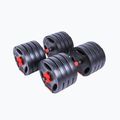 Nastaviteľná činka Pure2Improve Hybrid Dumbell/Barbell 4 kg čierno-červená P2I2236 2