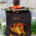 Záhradný krb BonFeu BonCarré black 9