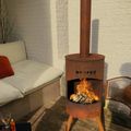 Záhradný krb BonFeu BonTon corten 2