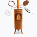 Záhradný krb BonFeu Bongiano LP corten 8